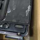 Silonn Portable Countertop Ice Maker - 20lbs of Bullet Ice per Day, Makes Ice in 6 Minutes, Stainless Steel with Visible Water Level Window, Ideal for Kitchen, Office, and Camping (Black)