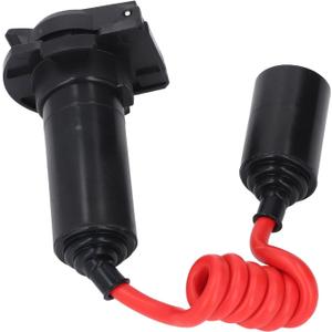 7 Pin Trailer Tow Hitch Harness Plug 924 307Connector for 1500 2500 3500 Van, Rainier, Trailblazer, Envoy, Isuzu, and More