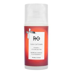 R+Co SUN CATCHER Power C Styling Butter, 3.2 oz | Nourishing + Moisturizing Styling Cream for Curly or Wavy Hair, Curl Defining Frizz Control + Heat Protectant