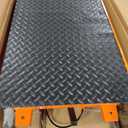 VEVOR TF23 Hydraulic Lift Table Cart, 500lbs Capacity 28.5" with 4 Wheels and Non-Slip Pad, for Material Handling and Transportation, Orange