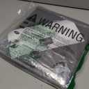 YOUDENOVA Hanging Closet Organizer and Storage, 6-Shelf Closet Hanging Storage Shelves, Grey