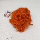 Topcosplay Halloween Costume Wig for Women Men Shaggy Afro Short Curly Cosplay Wigs Orange Ginger(1941)