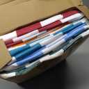Peryiter 6 Pcs 72 x 36 Inch Oversized Beach Towels Set Quick Dry Pool Towels Absorbent Camping Travel Blankets Set for Women Men Bath Beach(Fresh Color,Stripe)