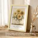 Picrit 18x24 Poster Frame, Picture Frame for Wall, Oak Wood Grain