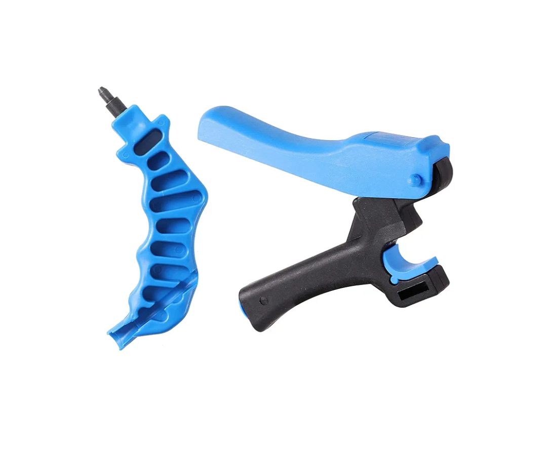 2-in-One Drip Irrigation Tubing Hole Punch Fitting Insertion Tools Drip Tube Hole Punch for Easier 1/4" Inch Fitting & Emitter Insertion (Pro Punch Tool Sets)