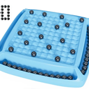 Magnetic Chess Game with Stones, Magnet Chess Game Fun Family Board Games for Kids and Adults, Magnetic Chess Set with 40pcs Magnetic Chess Ideal for Boys & Girls, 24 Players