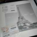 upsimples 16x16 Picture Frame, Display Pictures 12x12 with Mat or 16 x 16 Without, Wall Hanging Square Frames, Black, 1 Pack