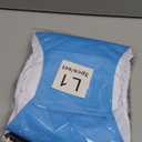 Teamoy Reusable Wrap Diapers for Male Dogs, Washable Puppy Belly Band Pack of 3 (L1, 16"-20" Waist, Light Blue+ Dogs+Coffee)