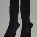 Compression Socks for Women and Men - Best Support for Running, Flying, Pregnancy - Knee High Graduated Compression Stockings, S/M