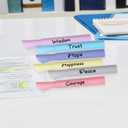 5 x Highlighters Assorted Colors, 6 Pack Tank Style Highlighters, Chisel Tip, No Bleed Bible Highlighter Markers for Teacher Students, Classroom Must Have, School Supplies