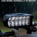 Universal High Brightness 12V-80V Electric Motorcycle LED Light Headlights, Waterproof Electro-Tricycle LED Light Tricycle Conversion Lamp Electric Bike Lights