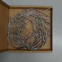 50 Pieces Stainless Steel Picture Hanging Hooks, PinCute Drywall Picture Hangers, Heavy Duty Wall Hanging Hooks Holds Up to 100 lbs, Hang Art, Clock, Shelves, or Planters