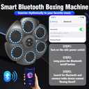 2026 Music Boxing Machine,Bluetooth Smart Traineing Machine with Boxing Gloves,Suitable for Adults and Kids Interactive Boxing Target Wall Mounted,Boxing Equipment for Homes, Offices, and Gyms