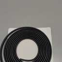 SYOAUTO 13Ft(4M) Door Edge Guard Black Car Door Protector Edge Guards Rubber Auto Door Trim U Shape Build in Metal Sheet No Need Adhesive Easy to Cut Fit for Most Vehicles