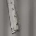 LazBlinds Cordless Cellular Shades, No Tools No Drill Blackout Honeycomb Shades Pleated Blinds for Windows, 35" W x 64" H, Silver White