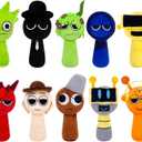 Plush Toys, Horror Games Plushies Toy for Fans, Soft Stuffed Animal Pillow Figure Doll Christmas Birthday Gifts for Adult Kids (10 Pcs)