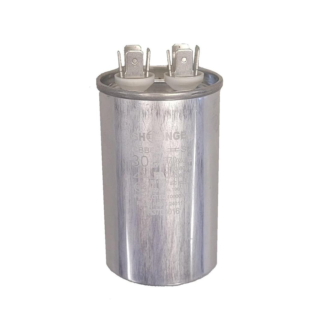 QX6530 Capacitor Motor Run Round 30 uF MFD 370V HVAC