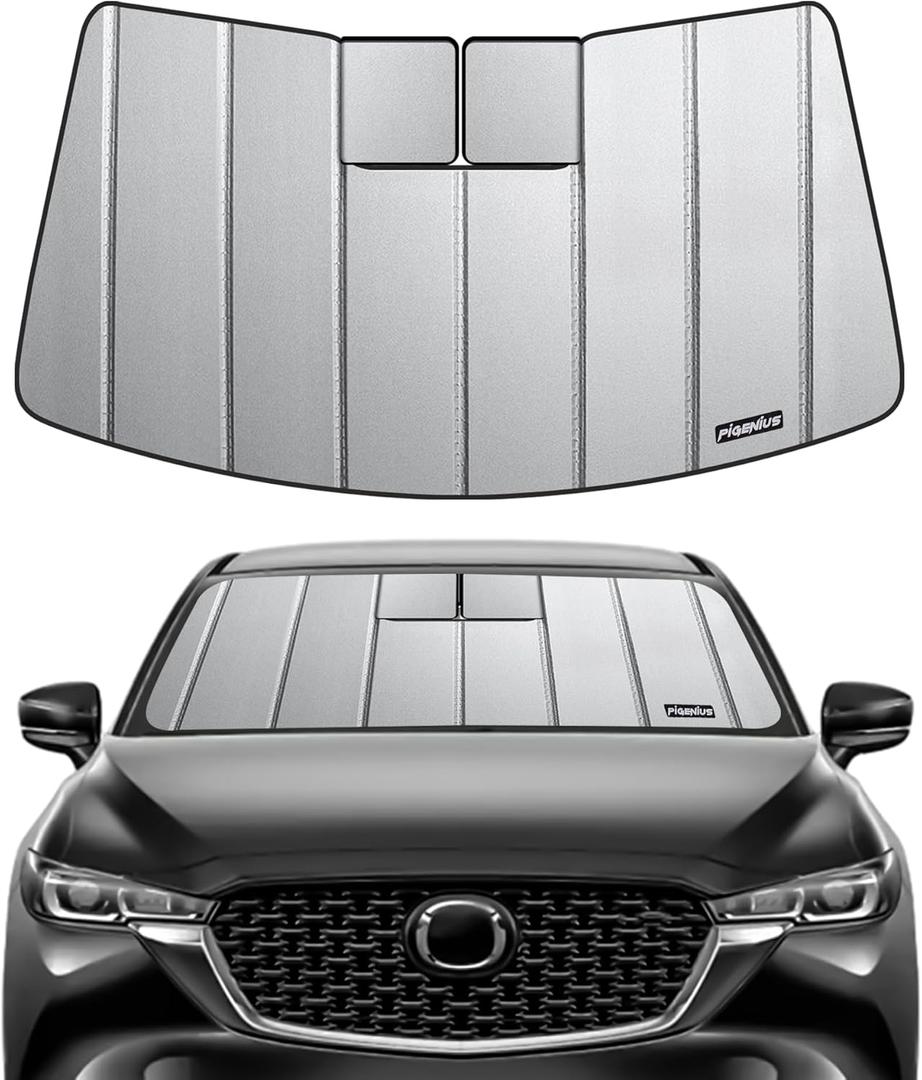 Windshield Sun Shade for Mazda CX-5 2017-2025 - Safeguard Upgraded