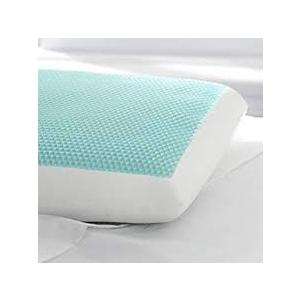 Sealy Essentials Memory Foam Gel Cooling Pillows, King, 1 Count (Pack of 1),White