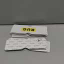 Rug Carpet Non Slip Grippers, Reusable Rug Tape Pads, Strong Adhesive Carpet Grippers for Area Rugs, Keep Corners Flat, No Damaging for Floor Removable, 12Pcs