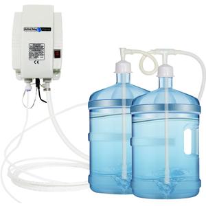 Bottled Water Dispenser Pump System Double Inlet 110V Electric Drinking Water Pump Large Flow 3.8L 5 Gal Automatic Bottle Water Jug Dispensing for Fridge Coffee Ice Tea Maker Kitchen