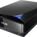 ASUS Powerful Blu-ray Drive with 16x Writing Speed and USB 3.0 for Both Mac/PC Optical Drive BW-16D1X-U