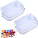 Upgraded Pack of 2  DA97-08406A/B/C Refrigerator Door Bin Shelf Replacement for samsung RF4287/RF4289 Right Side Door, Replace AP4578480, 2051375, PS4175803, EAP4175803, DA63-05392B/A, DA63-05391