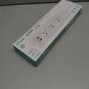 kasa smart Plug Power Strip KP303, Surge Protector with 3 Individually Controlled Smart Outlets and 2 USB Ports, Works with Alexa & Google Home, No Hub Required , White