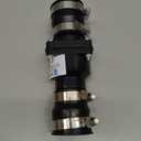 Hydro Master Plastic Sump Pump Check Valve with Stainless Steel Clamps for 1-1/2 inch or 1-1/4 inch