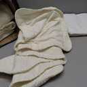 Brandream Queen Size Quilt Set Cotton Cream White Quilt Set Luxury Damask Matelasse Coverlet Set 3-Piece