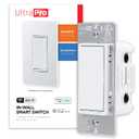 UltraPro Smart Switch, 2.4GHz Wi-Fi Smart Light Switch, QuickFit & SimpleWire, 3 Way Switch, Works with Alexa, Google Assistant, No Hub Needed, UL Certified, Needs Neutral Wire, White, 1 Pack, 51398