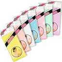 SALUX Bath Towel Pink Yellow Peach Blue White Purple Green Count 7 Pack, 27" x 54"