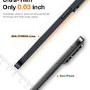 TORRAS Slim Fit Designed for iPhone 15 Pro Max Case 6.7 inch, Ultra-Thin 15 Pro Max Case 2023, Lightweight Hard PC Cover Phone Cases for iPhone 15 ProMax Case Matte Black, OriginFit