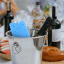 Garneck 3pcs Pack Portable Ice Box Large Reusable Ice Package for Cooler Lunch Ice Bag Coolers Ice Blocks Camping Ice Pouch Food Cooler Freezer Supplies Freezer Accessories Plastic