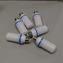 Smaller LED Flame Light Bulbs,4 Modes Flickering Halloween Light Bulbs for Outdoor Decoration with Gravity Sensor,E26 Base Fire Effect Light Bulb for Halloween Decor (Yellow-6Pack)