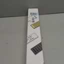 SaniteModar Linear Shower Drain 20 inch Matte Black with Tile Insert Panel