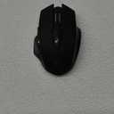 INPHIC Wireless Mouse Rechargeable, 700mAh, with USB Receiver, 6 Buttons, Ergonomic for Laptop, Computer, Mac, PC etc. (Black)
