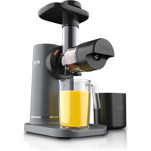 Ninja NeverClog Cold Press Juicer, 24oz Jug, 36oz Pulp, Charcoal, JC151