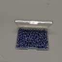 Savita 200pcs Blue Evil Eye Beads Eyeball Spacer Beads Handmade Resin Beads Charms for DIY Bracelets Necklace Jewelry Making (6mm/0.23inch)