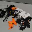 Halloween Tree Decorations Felt Hanging Ornaments Halloween Pumpkins Hanging Tree Decor Bats Witch Spiders Decorations for DIY Party Supplies