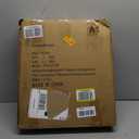 BRIAN & DANY Ottoman with Storage, Small Storage Ottoman for Dorm, Linen Folding Ottoman Foot Stool with Legs for Living Room and Bedroom, 15"x15"x15" - Light Gray