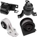 Engine Motor Mount , Compatible with 2005-2012 Escape 2.3L 2.5L 3.0L & 2005-2011 Tribute 2.3L 2.5L 3.0L & 2005-2011 Mercury Mariner 2.3L 2.5L , OE A5412 A5441 A5446 A5481 Set of 4