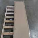 NTC Lupin Wooden Bed Frame with Headboard, Crafted from Walnut, Rubber Wood with Silent Slats and Wood Central Supports, 1000 Lb Capacity, Effortless Assembly, King - Dark Walnut