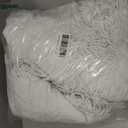 Beatrice Home Fashions Medallion Chenille Bedspread, Queen, White