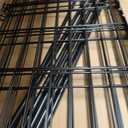 Dog Playpen with Gate, 5 Panels 30in x 32in Metal Foldable Dog Exercise Playpen for Indoor Outdoor, 10.75sqft Puppy Dog Crate for Indoor Outdoor Garden Yard