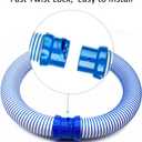 5 Pack R0527700 Pool Cleaning Vacuum Hoses, 39 Inch Fast Twist Lock Hose Replacement Kit Compatible for Zodiac MX6,MX8,X7,T3,T5 Swimming Pool Cleaner