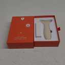 REVO Genie | 3-in-1 Face & Neck Beauty Massager with Heat, 3 Light Therapies, Smart Vibration | Red Light, Blue Light, Green Light Therapy for Wrinkles, Hyperpigmentation, Acne & More - Beige