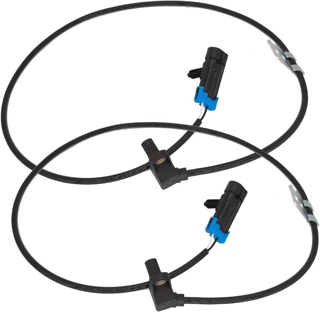 Front ABS Speed Sensor Fit for Chevy Blazer S10 GMC Sonoma Jimmy Oldsmobile Bravada 1997 1998 1999 2000 2001 2002 2003 2004 2005, Replace ALS480 15997039 19303767 8159970390 5S10590 ABS590