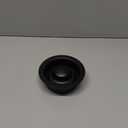 Sink Flange for Garbage Disposal Stopper Universal Stainless Steel Flange Plug Fit 3-1/2 Inch Standard Sink Drain Openings Garbage Disposal Flange Stopper Kit Replacement Accessories (Matte Black)