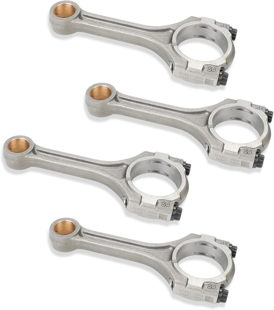 JDMON Engine Connecting Rod Replacement for Kia Optima Soul Hyundai Kona Elantra GT 2017-2021, Forte5 Sonata Veloster 2014-2021, Tucson Forte Koup 2016-2018 1.6L L4 Turbo Replacement for 23510-2B700